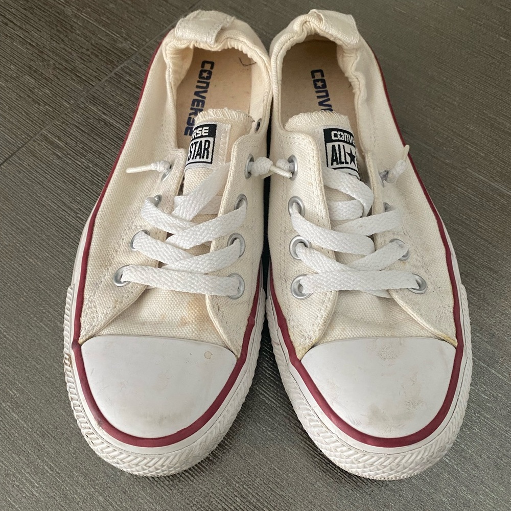 Converse All-Star slip on white sneakers (0020)